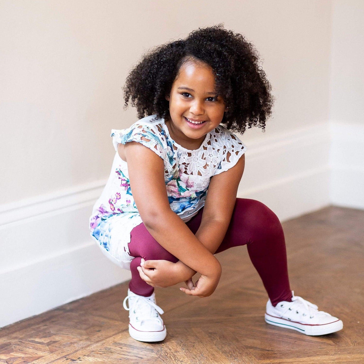 Tween sukkahousut - Burgundy