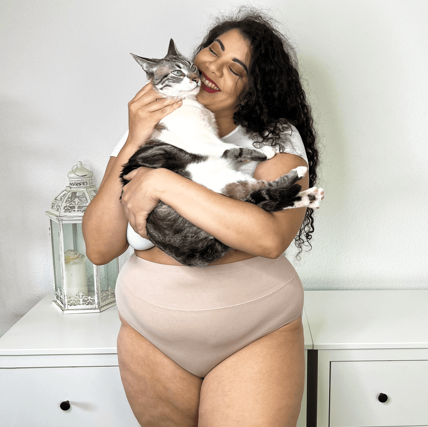 Culotte intégrale en coton biologique - Bouteille de lait