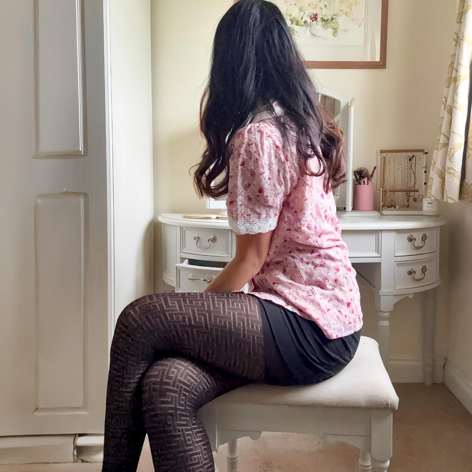 Collants résille - Traditionnels en noir