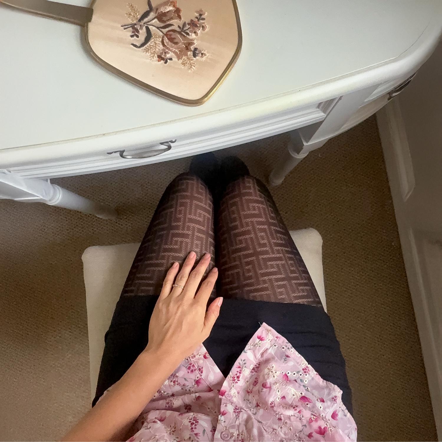 Collants résille - Traditionnels en noir