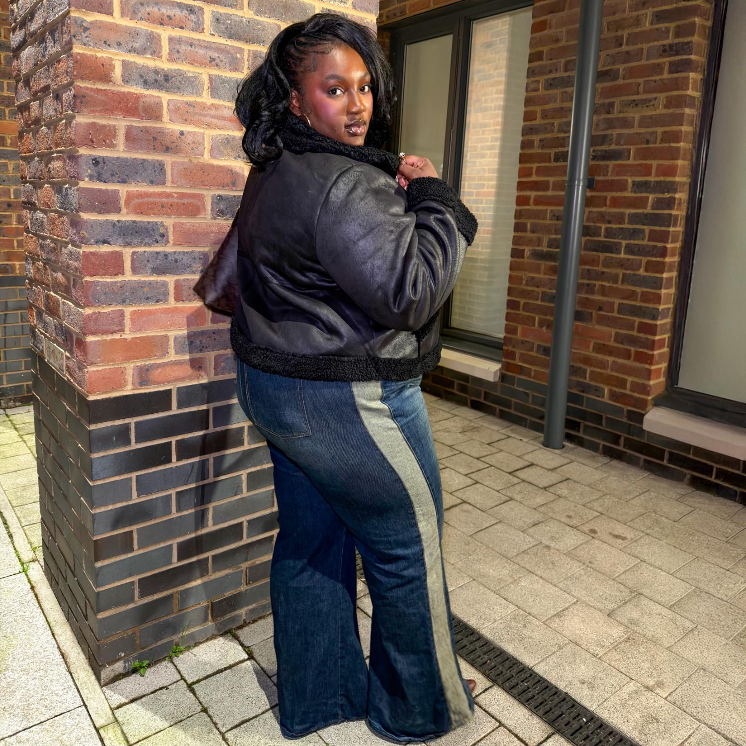 Veste aviateur Bessie - Noir