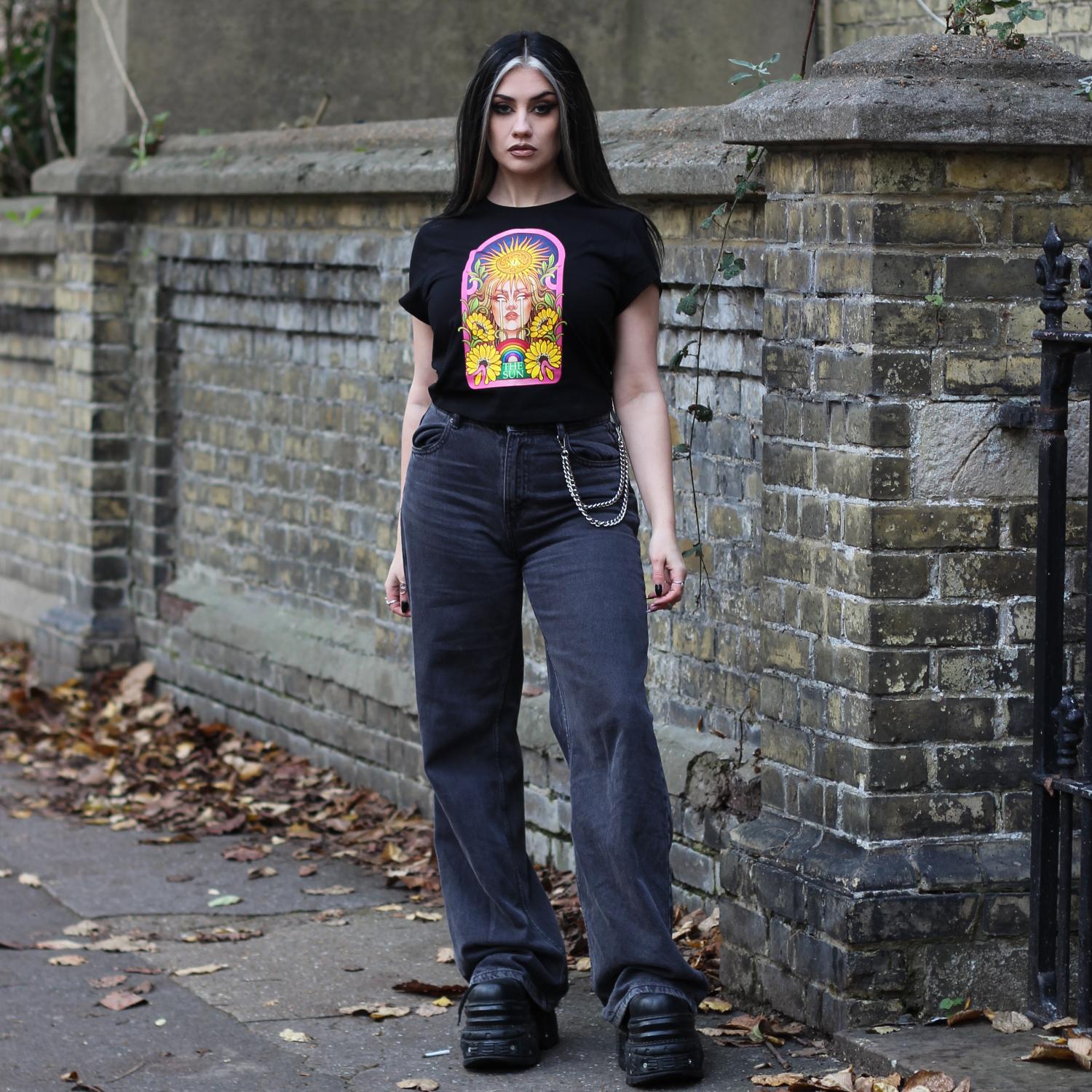 T-shirt pour bébé Major Arcana - XIX The Sun