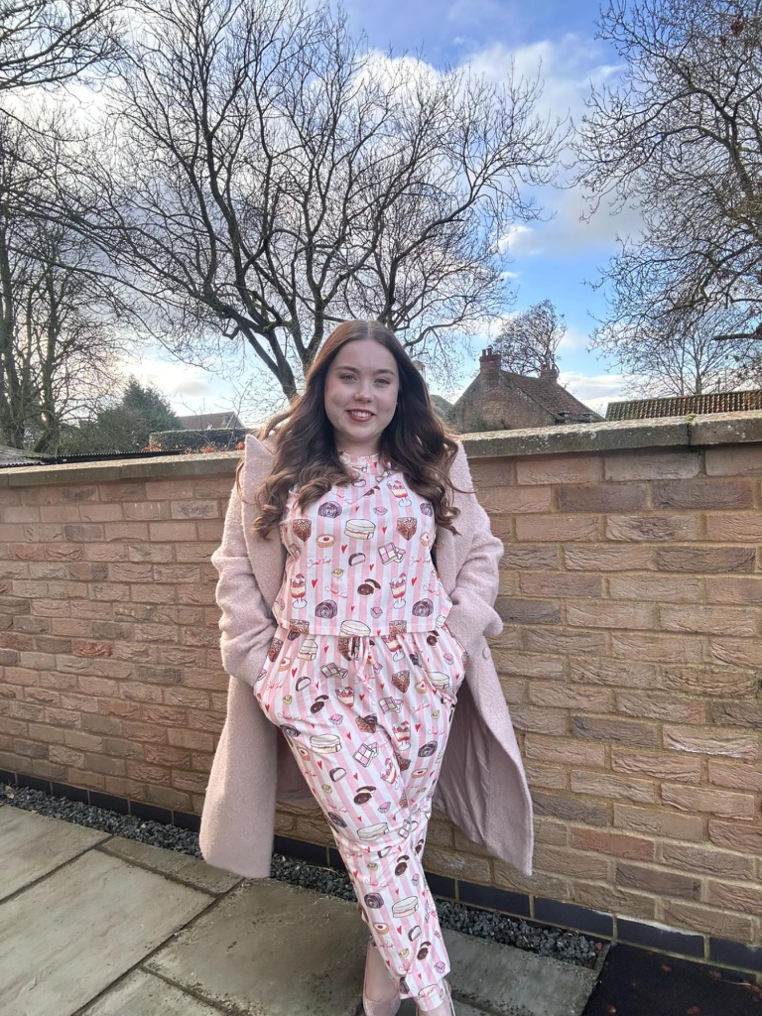 Coton biologique PJ Boxy Tee - Sweet Treat