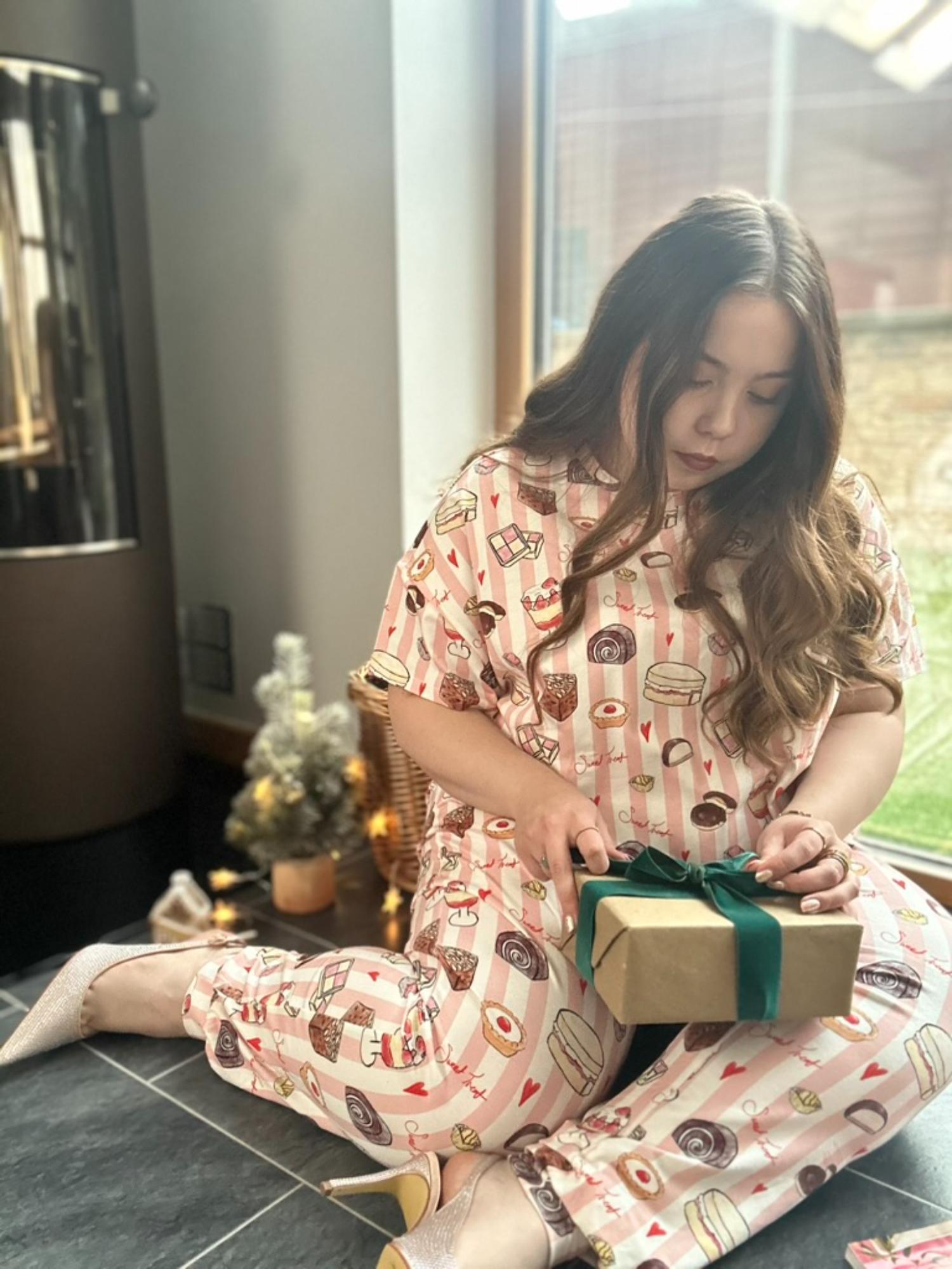 Coton biologique PJ Boxy Tee - Sweet Treat