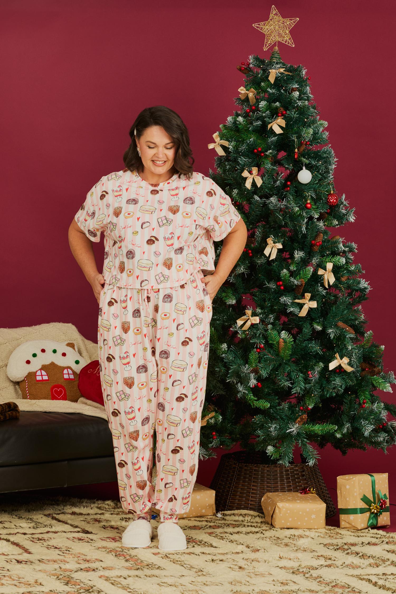 Coton biologique PJ Boxy Tee - Sweet Treat