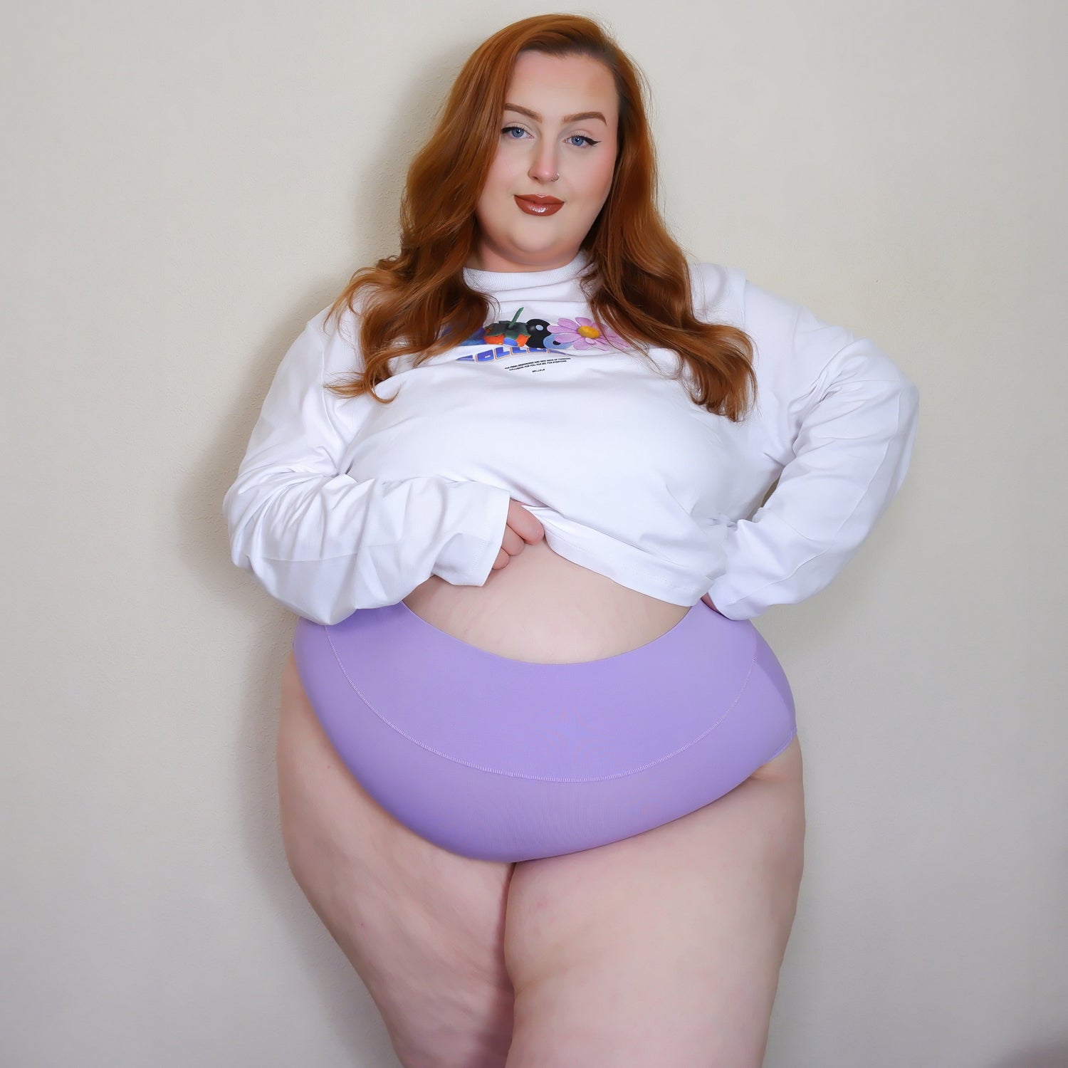 Culotte intégrale en coton biologique - Cassis de Violet