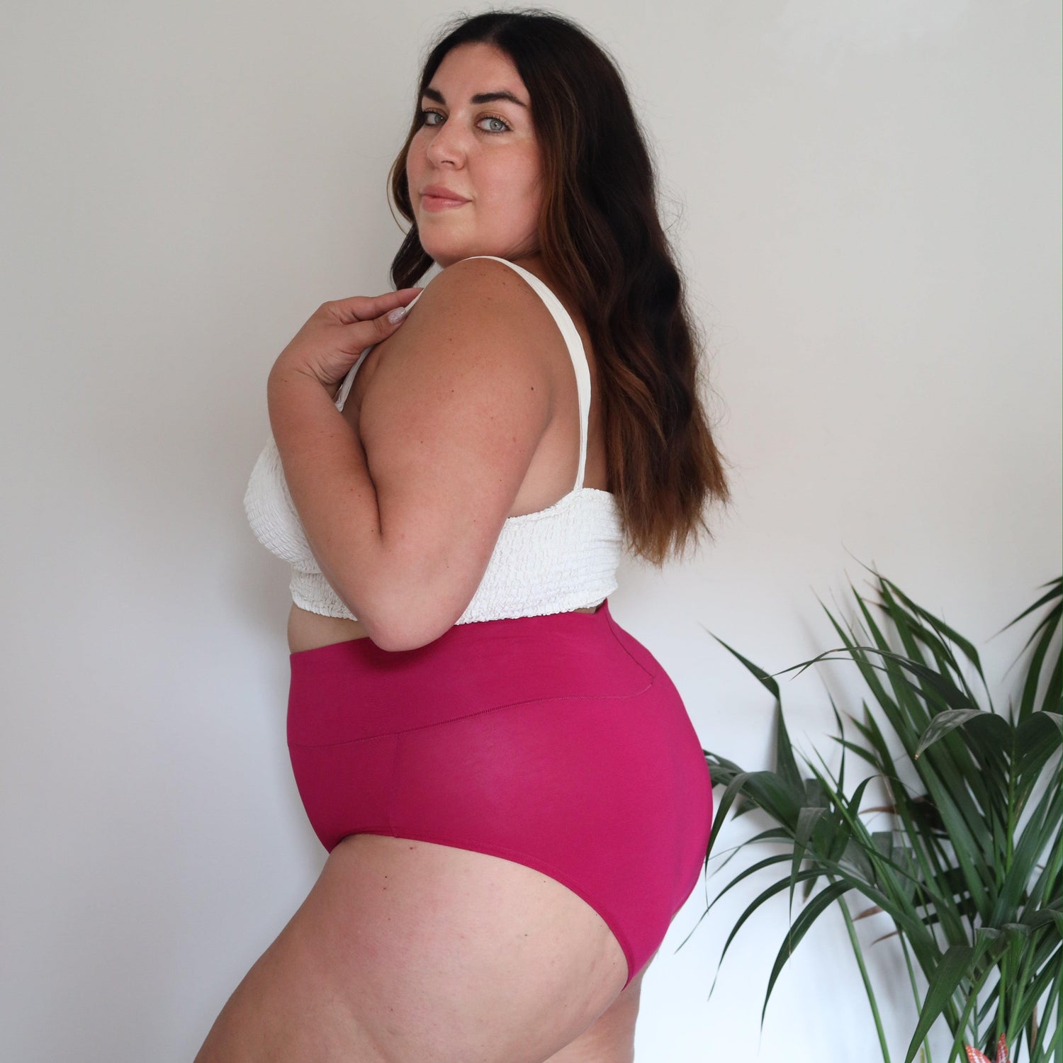 Culotte intégrale en coton biologique - Frapberry Pie