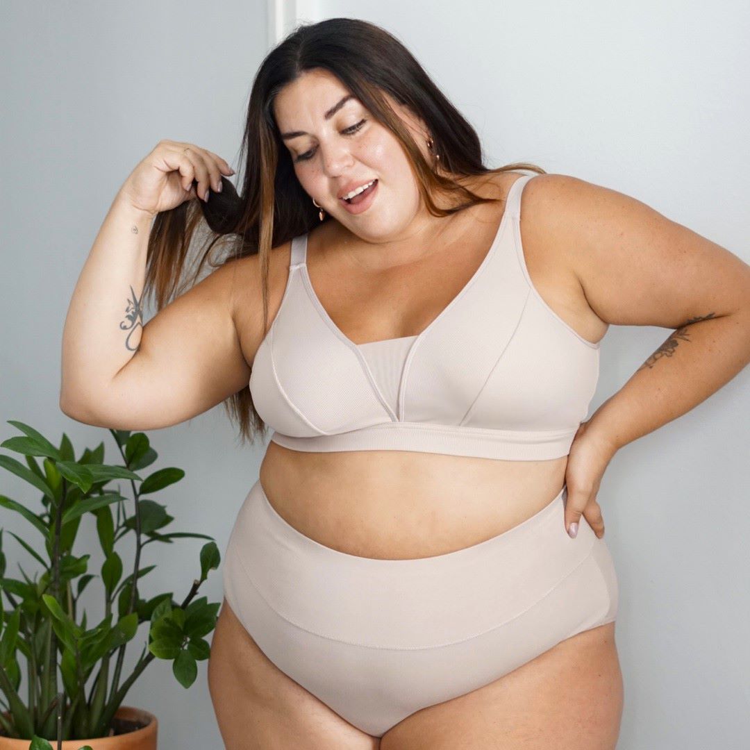 Culotte intégrale en coton biologique - Bouteille de lait