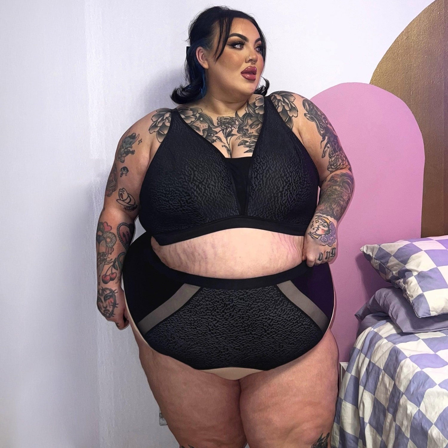 Soutien-gorge en léopard