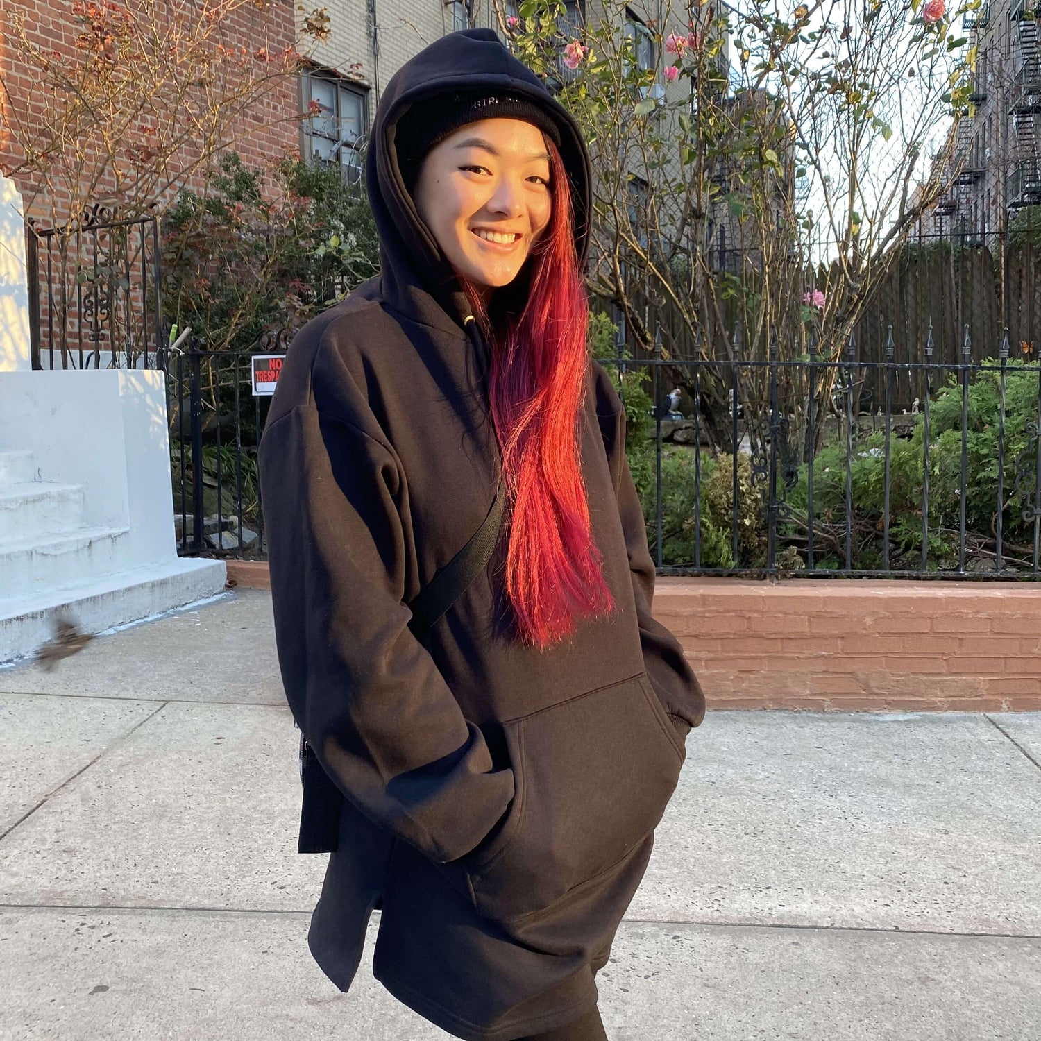 Longline Hoodie - Noir - Snag