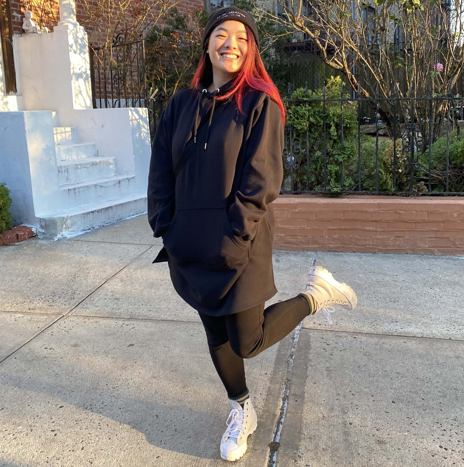 Longline Hoodie - Noir - Snag