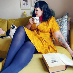 Collants 80 deniers - Marine - Snag