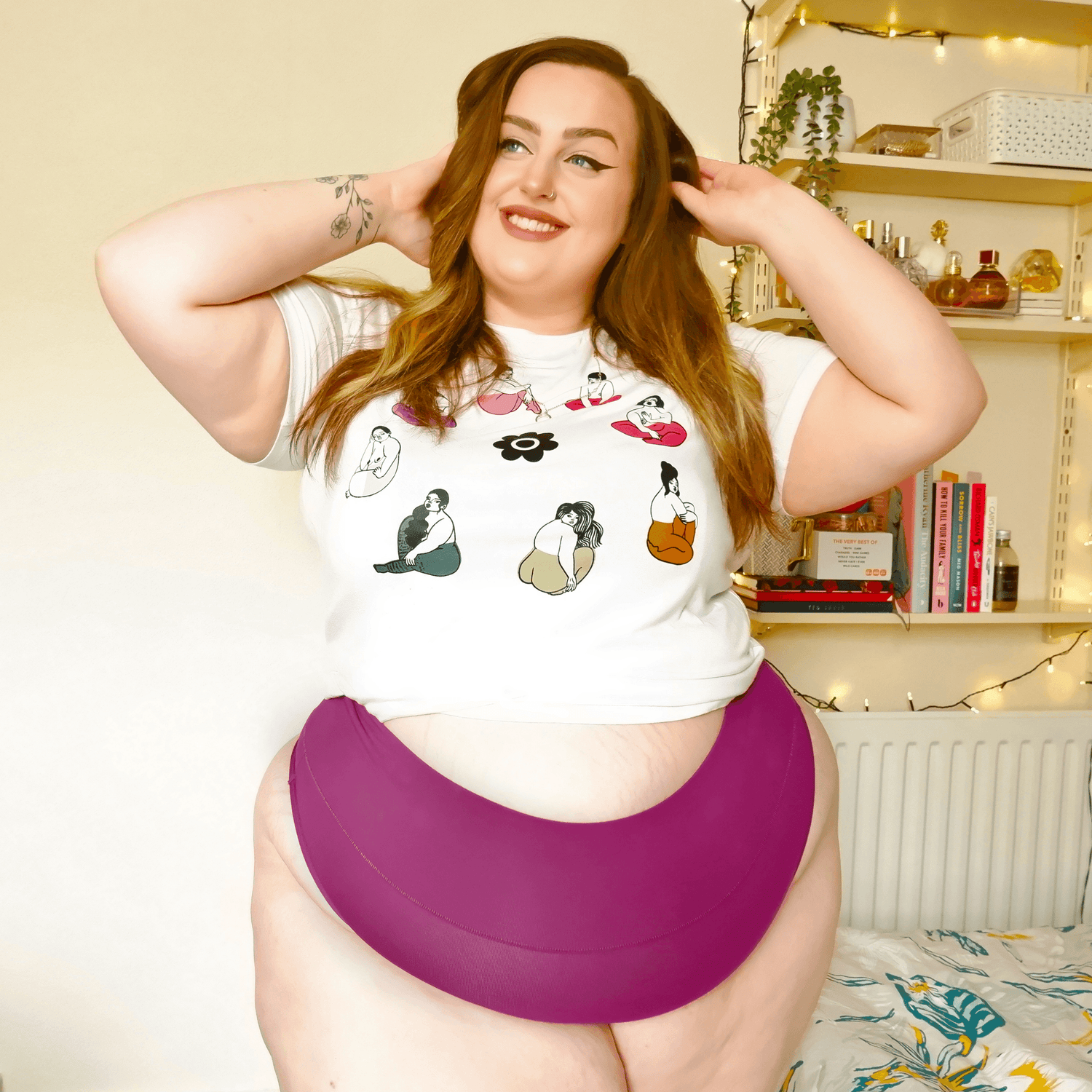 String en coton biologique - Figgy Pudding