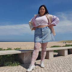 Collant - 40 Denier Diamonds - Pétale De Rose