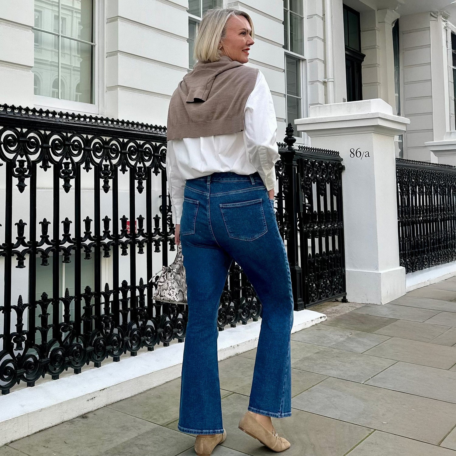 Jeans bootcut biologici - Atlantic