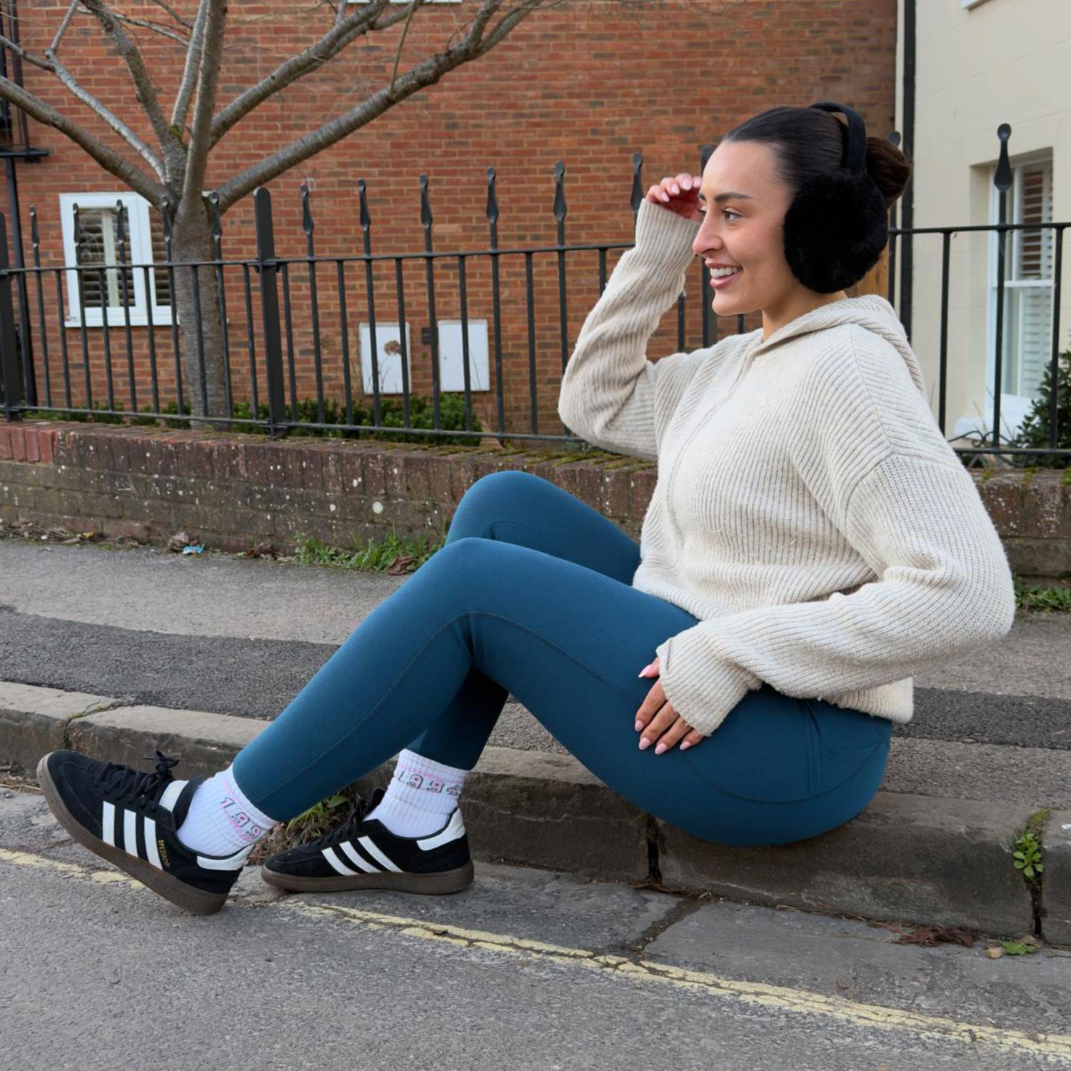 Leggings anti-squat - Bone China