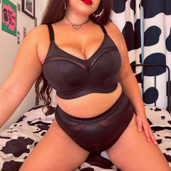 Hannah - Reggiseno taglia 4 - Slip taglia E