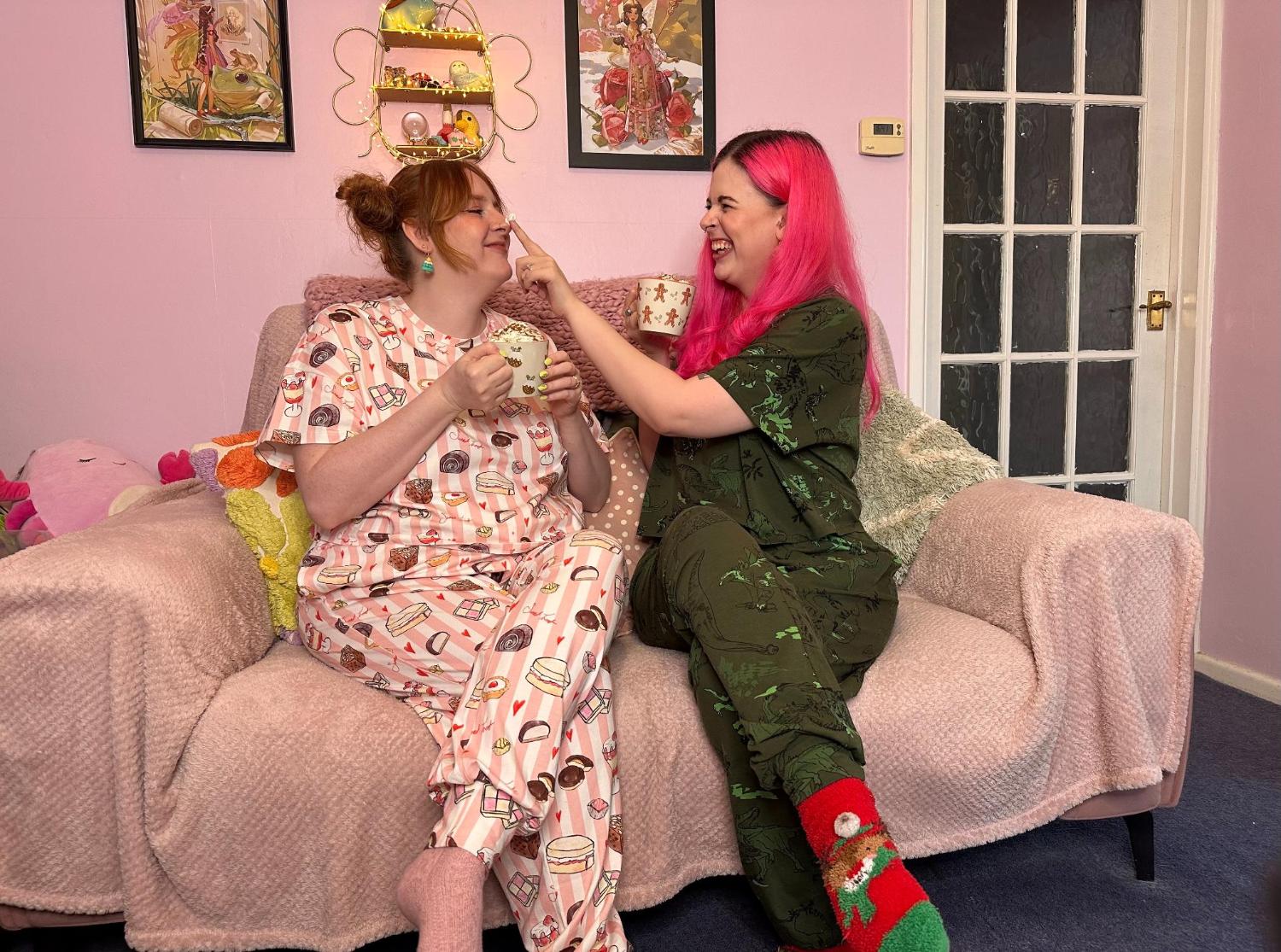 Maglietta PJ Boxy in cotone organico - Sweet Treat