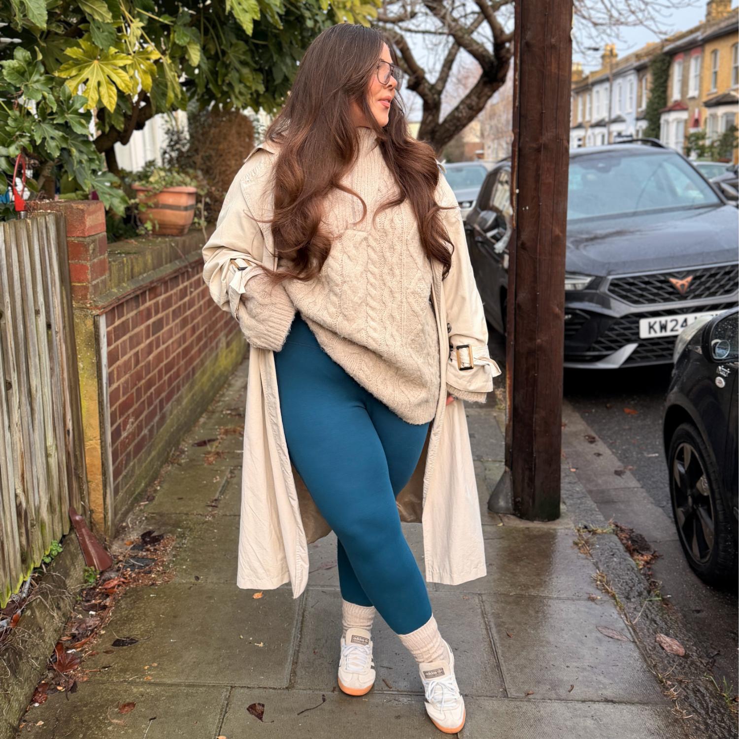 Leggings anti-squat - Bone China