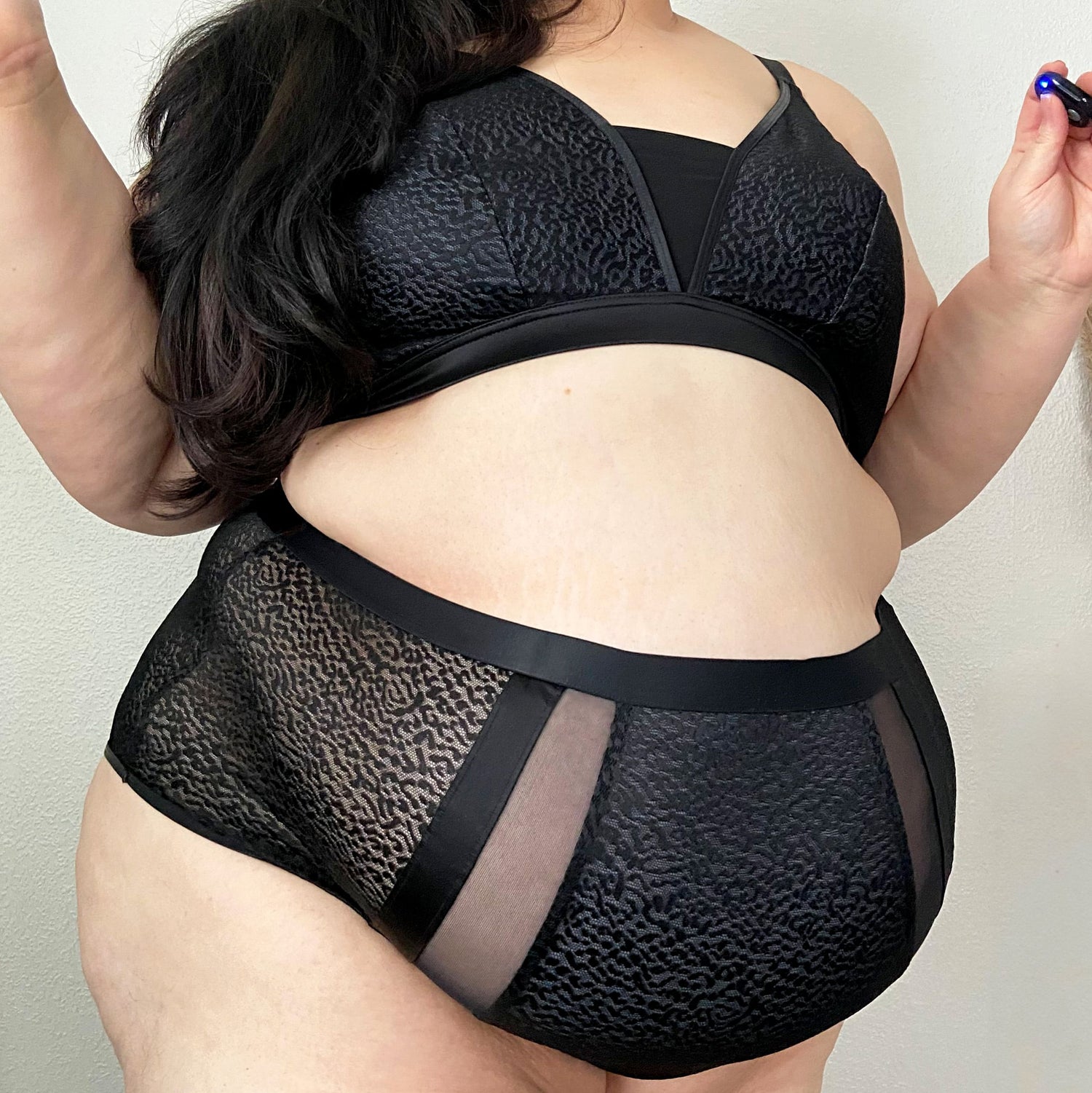 Slip integrale in cotone biologico - Leopardo