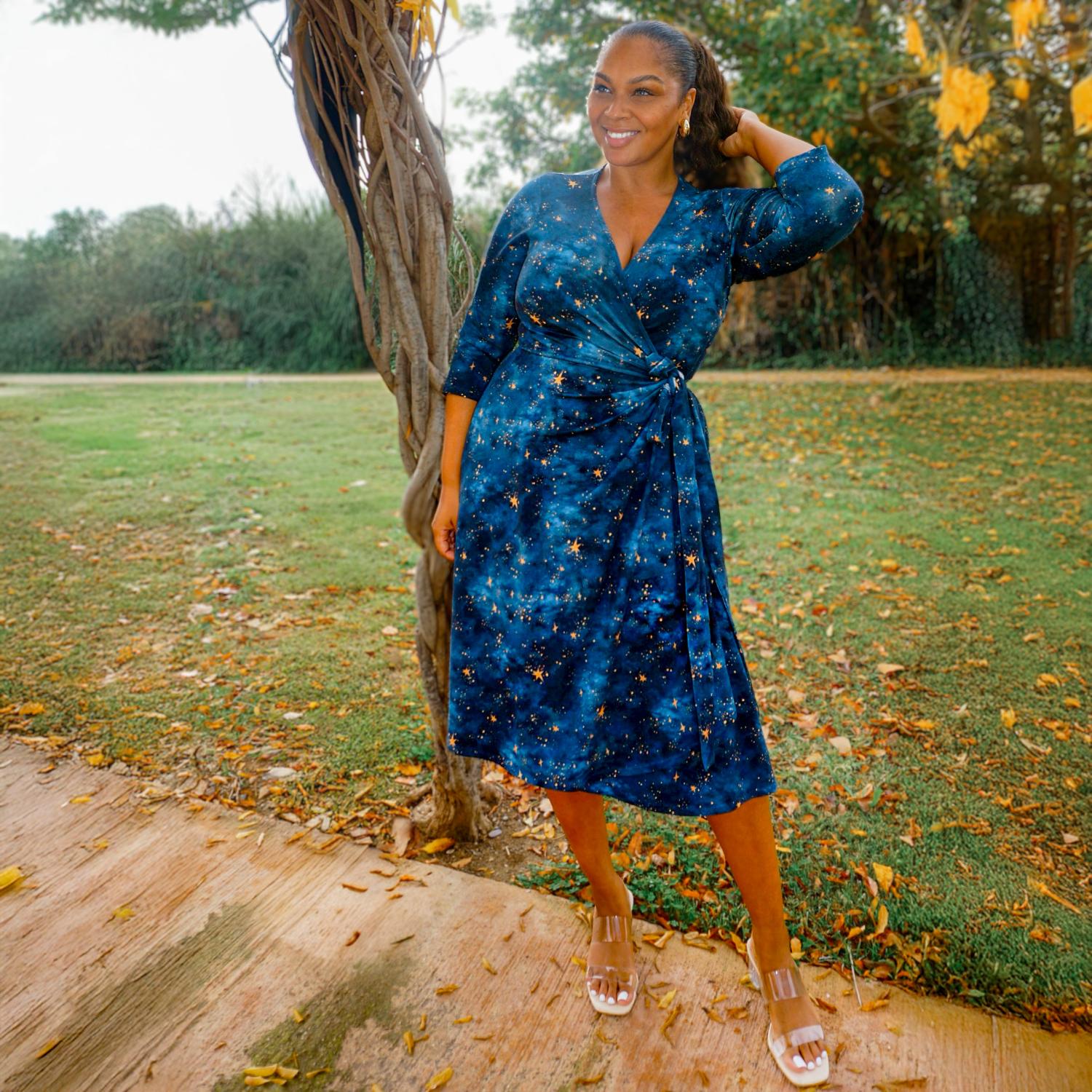 Abito avvolgente Nebula