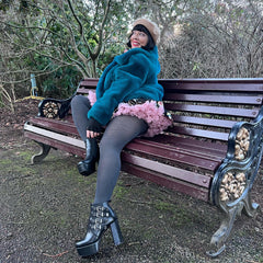 Collant Core - Collant in lana merino - Storm Cloud