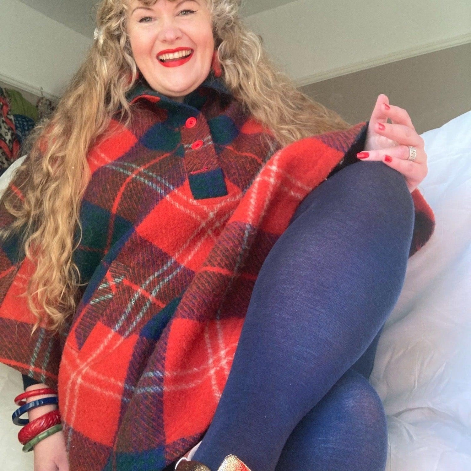 Collant in lana merino - Royal Navy