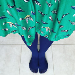 Collant 80 denari - Navy - Snag