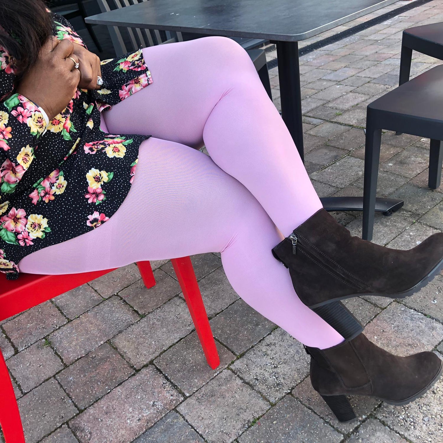 Collant 80 denari - Pétale de Rose