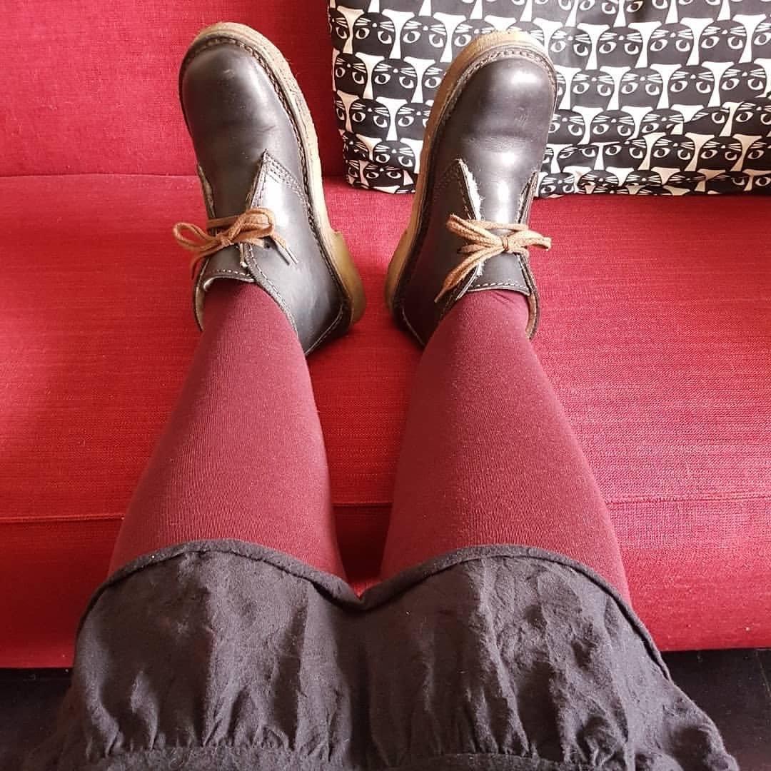 Collant - Collant in lana merino - Red Velvet Cake