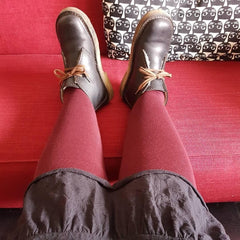 Collant - Collant in lana merino - Red Velvet Cake