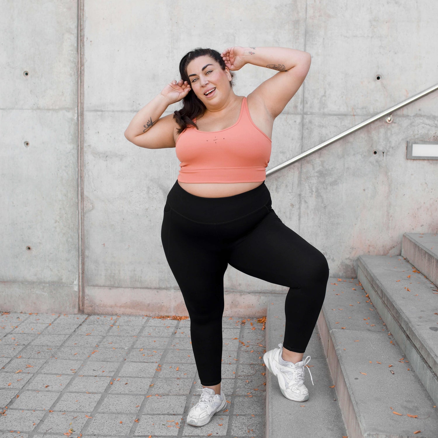 Leggings corti Squat Proof - Nero
