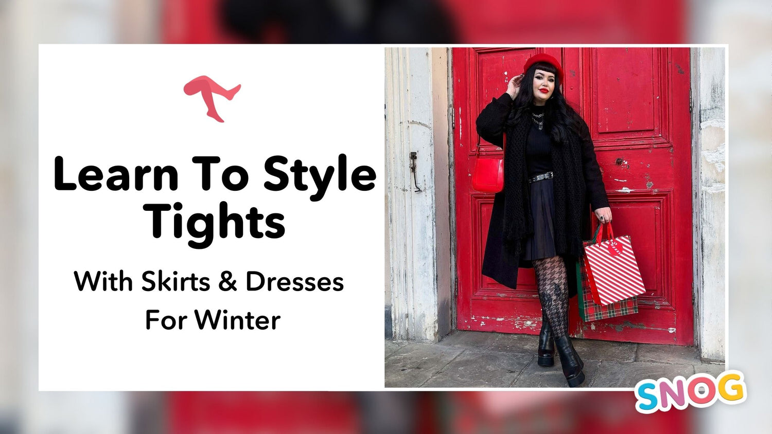 Stijl panty's met rokken en jurken voor de winter