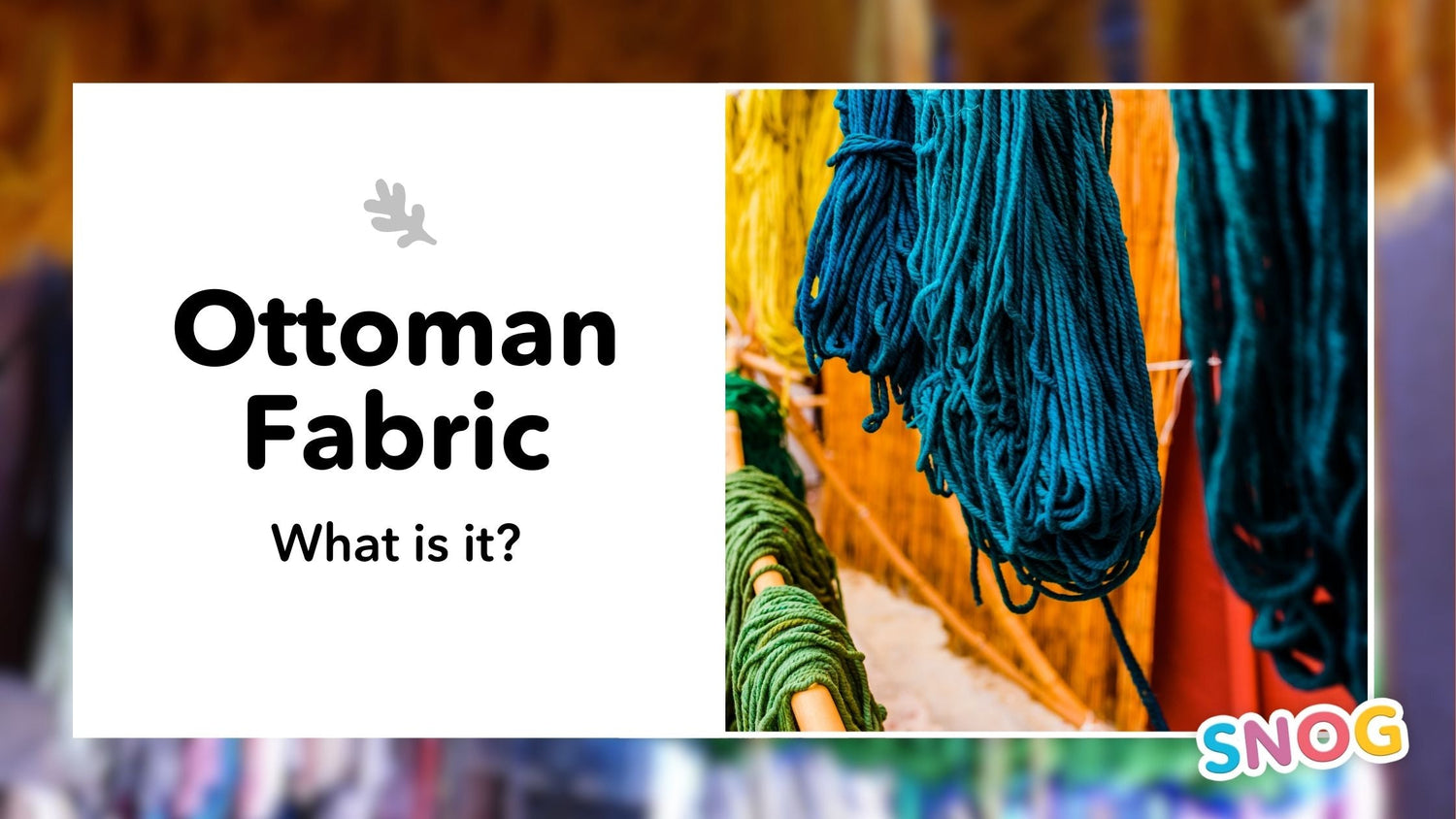 Wat is een Ottomaanse stof? - Knabbelen