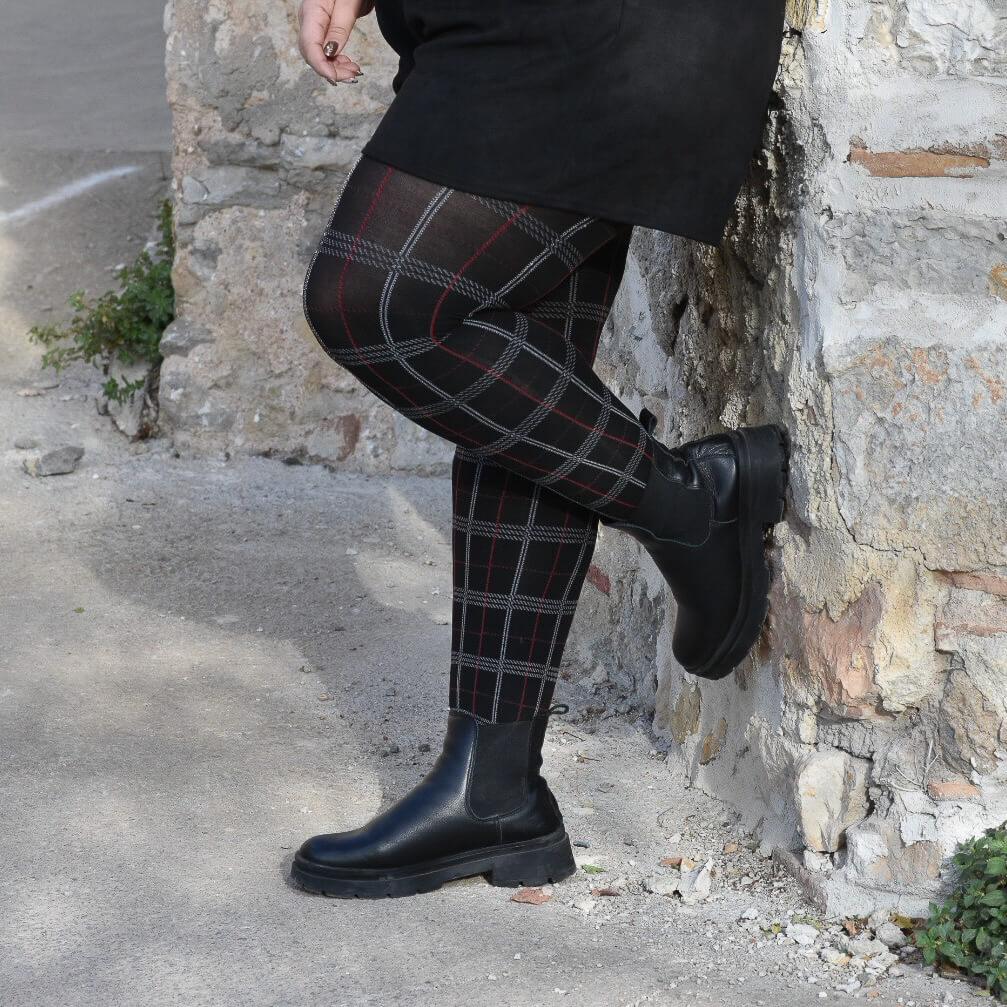 Geruite panty - Haggis