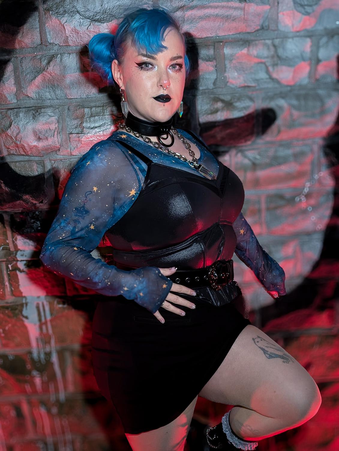 Siren Faux Leren Bustier