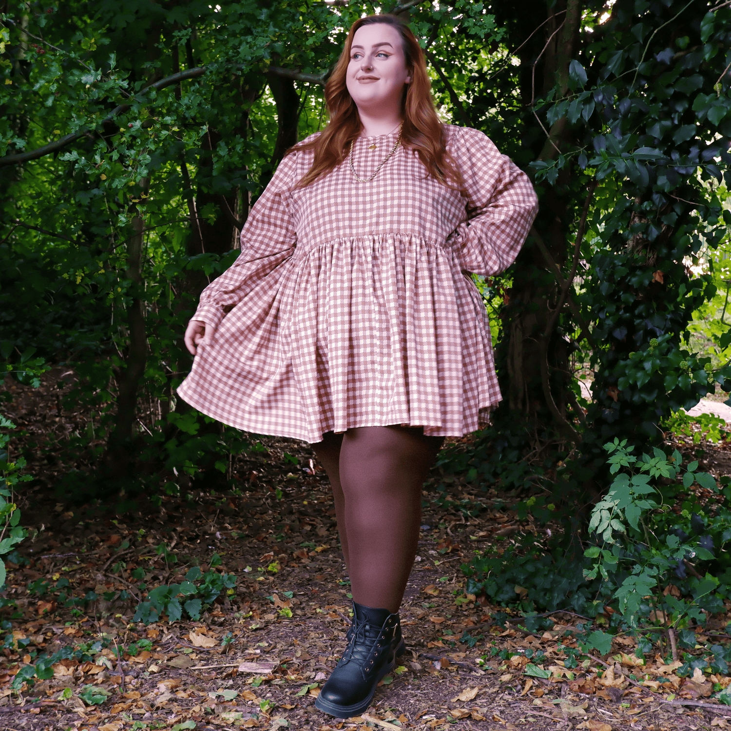 120 denier panty - Hot Chocolate