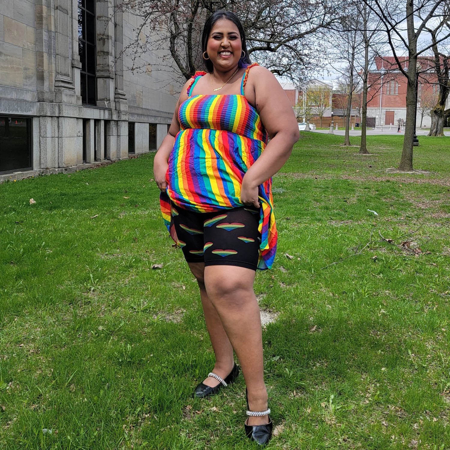 Blijf Kalm Kopvoorn Wrijven Shorts - Pride Love Is Love