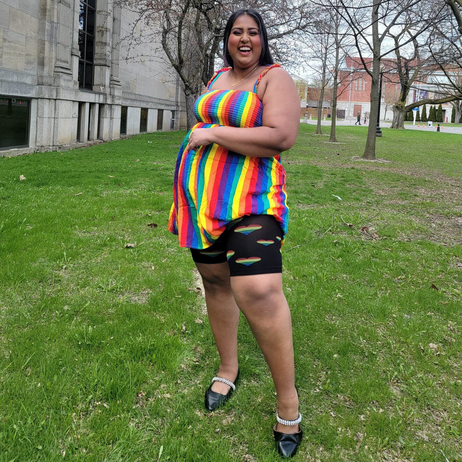 Blijf Kalm Kopvoorn Wrijven Shorts - Pride Love Is Love