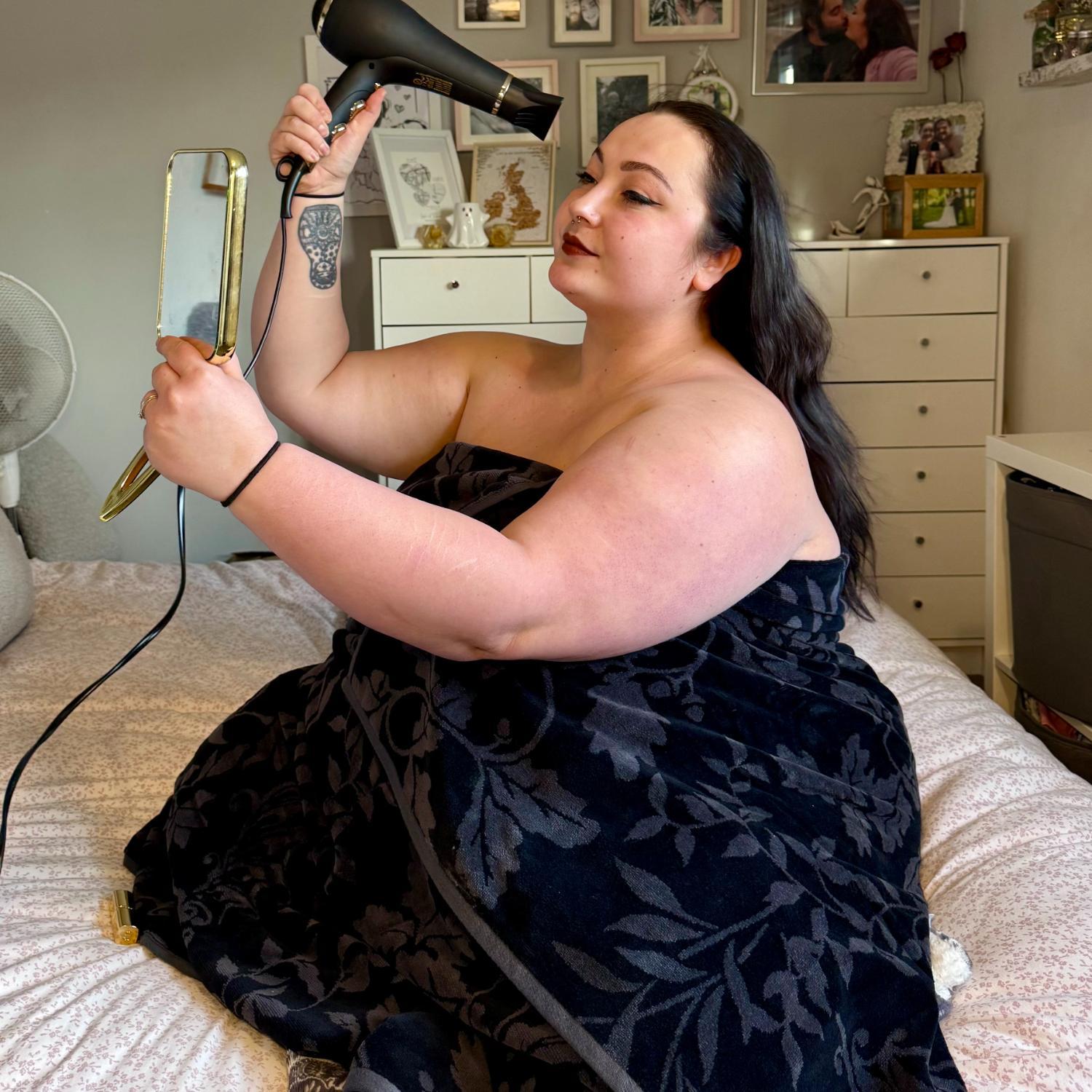 Plushie Handdoek - Bloemenvleermuizen