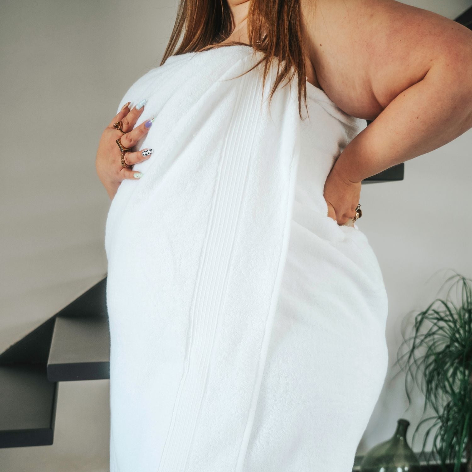 Grote Softee Handdoek - Wit