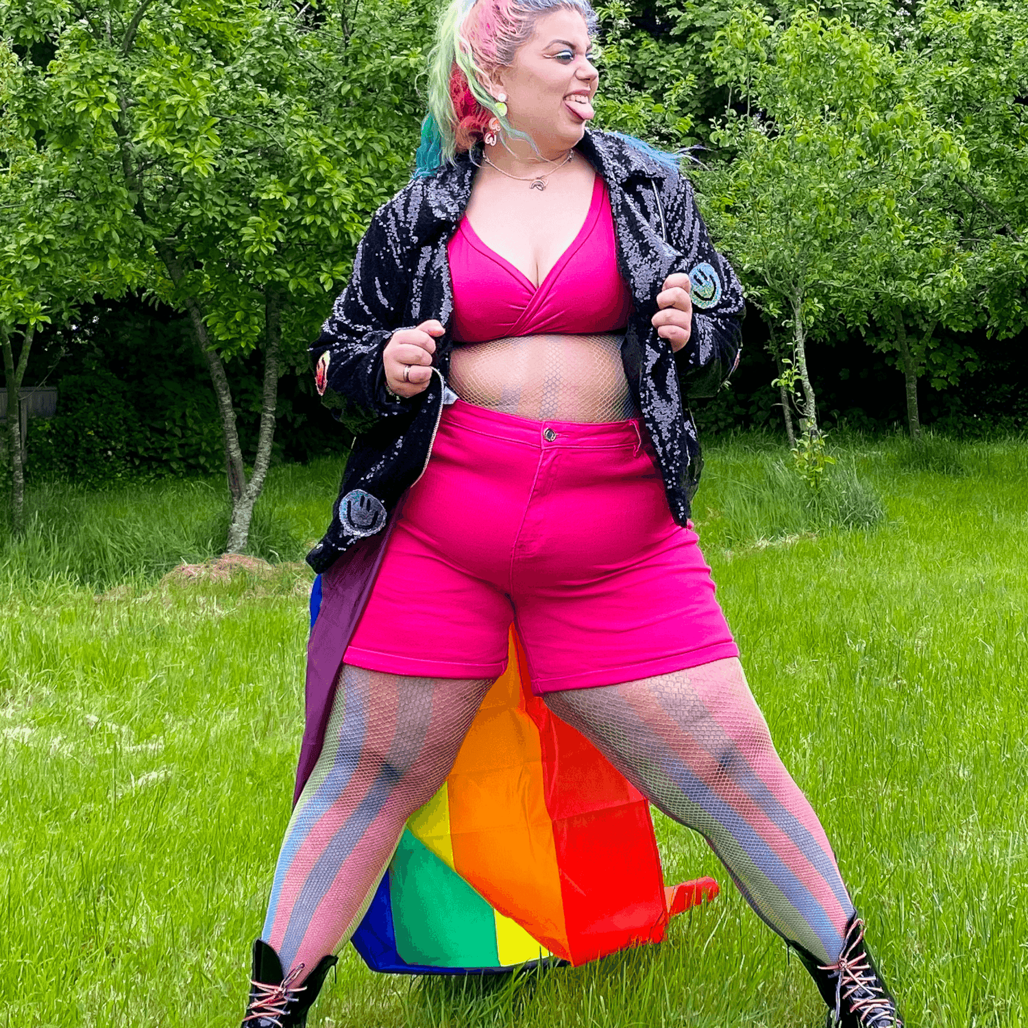 Visnetten - Regenboog