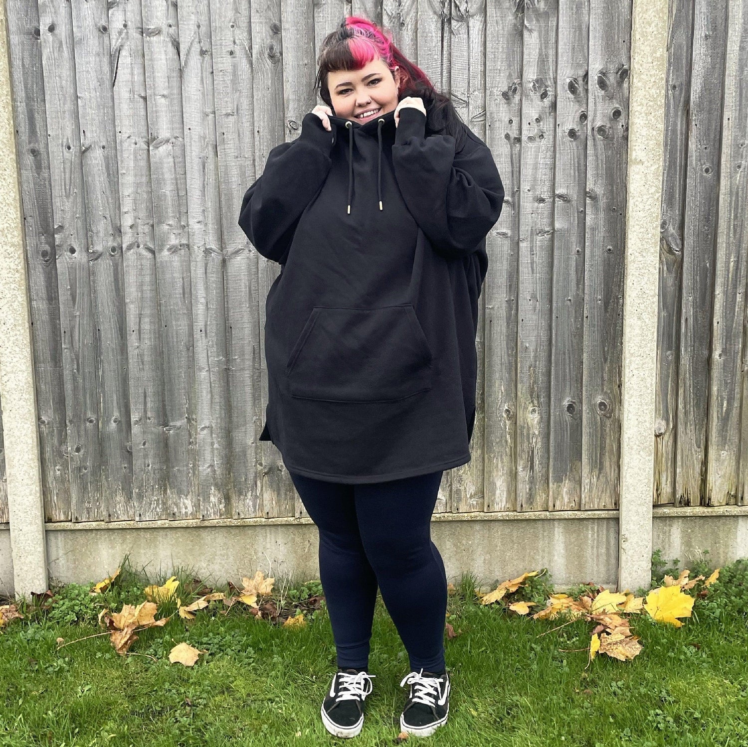 Organic katoenen lange hoodie