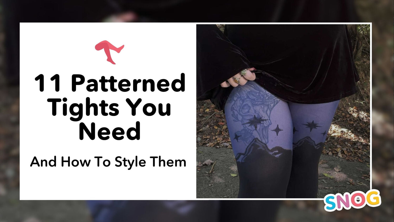 11 zabawnych wzorzystych rajstop i jak je stylizować - Snag