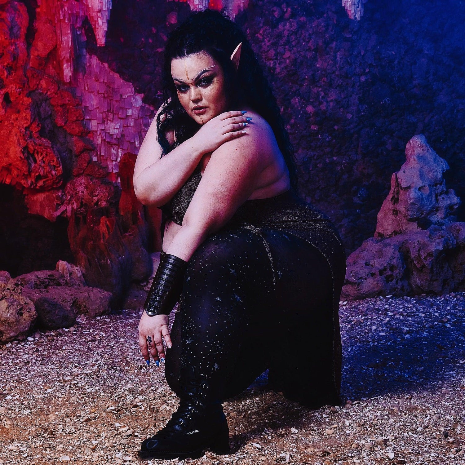 Rajstopy ACOTAR - Frost & Starlight