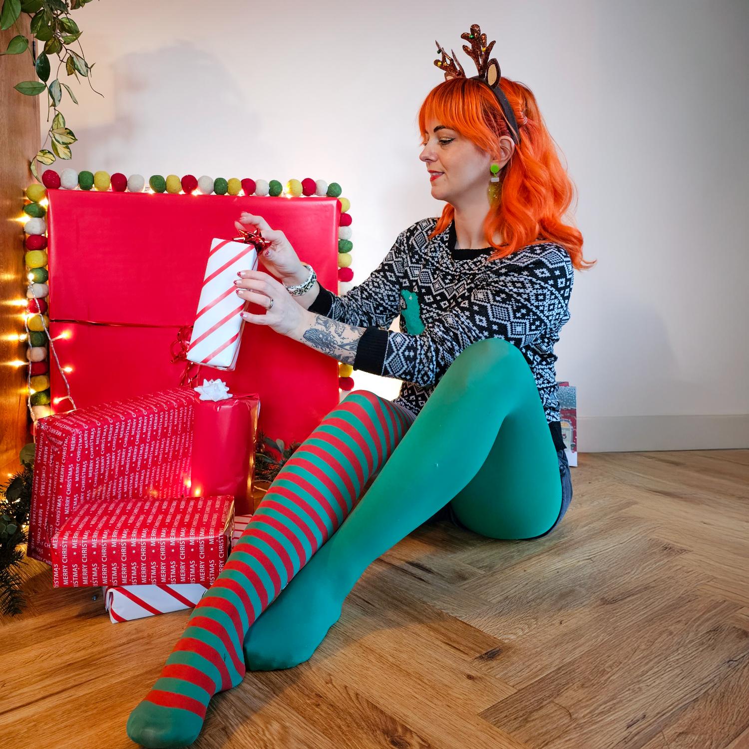 Christmas Tights - Duo Elf