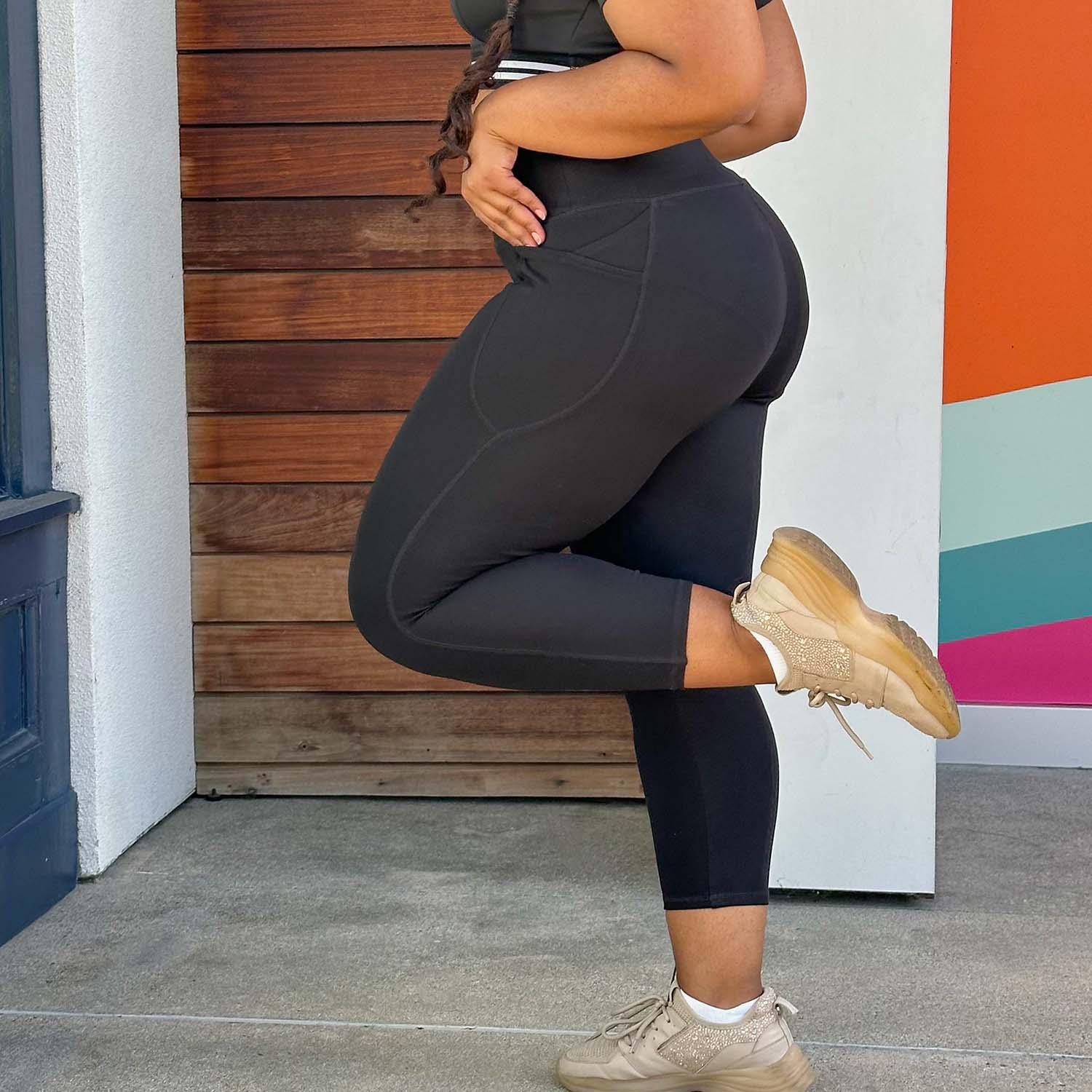 Krótkie legginsy Squat Proof (V2) - zestaw 2 par