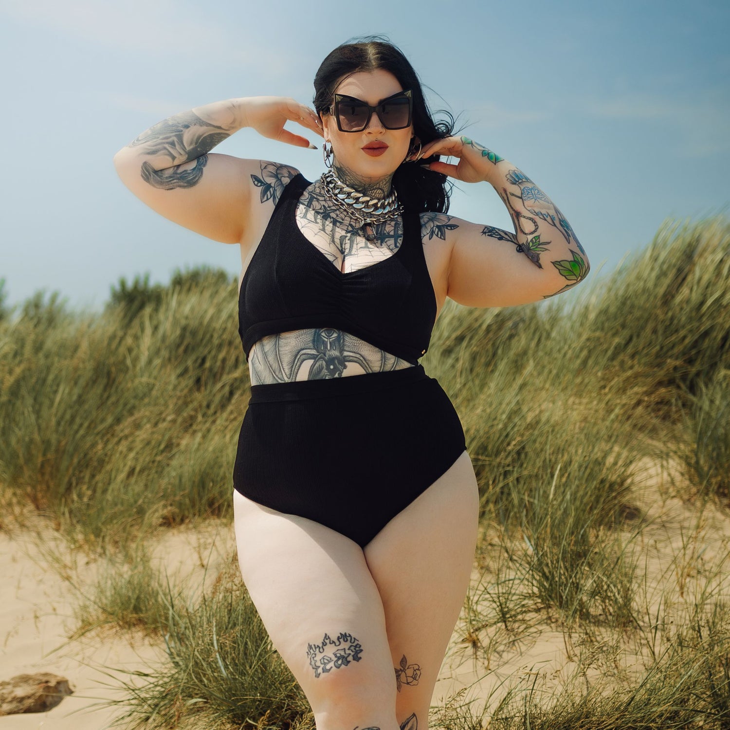 Bikini Tidelands - czarny