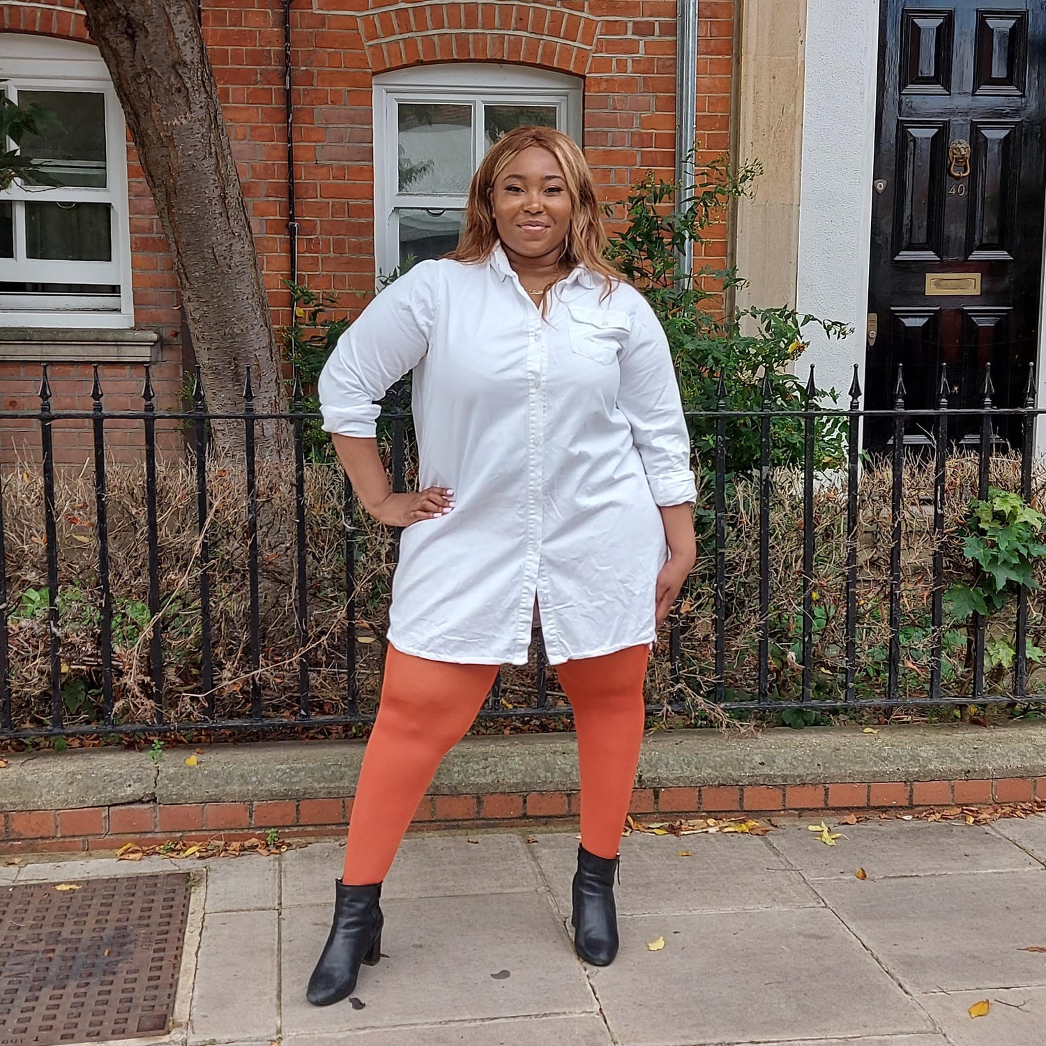 Collants 80 Denier - Pumpkin Spice
