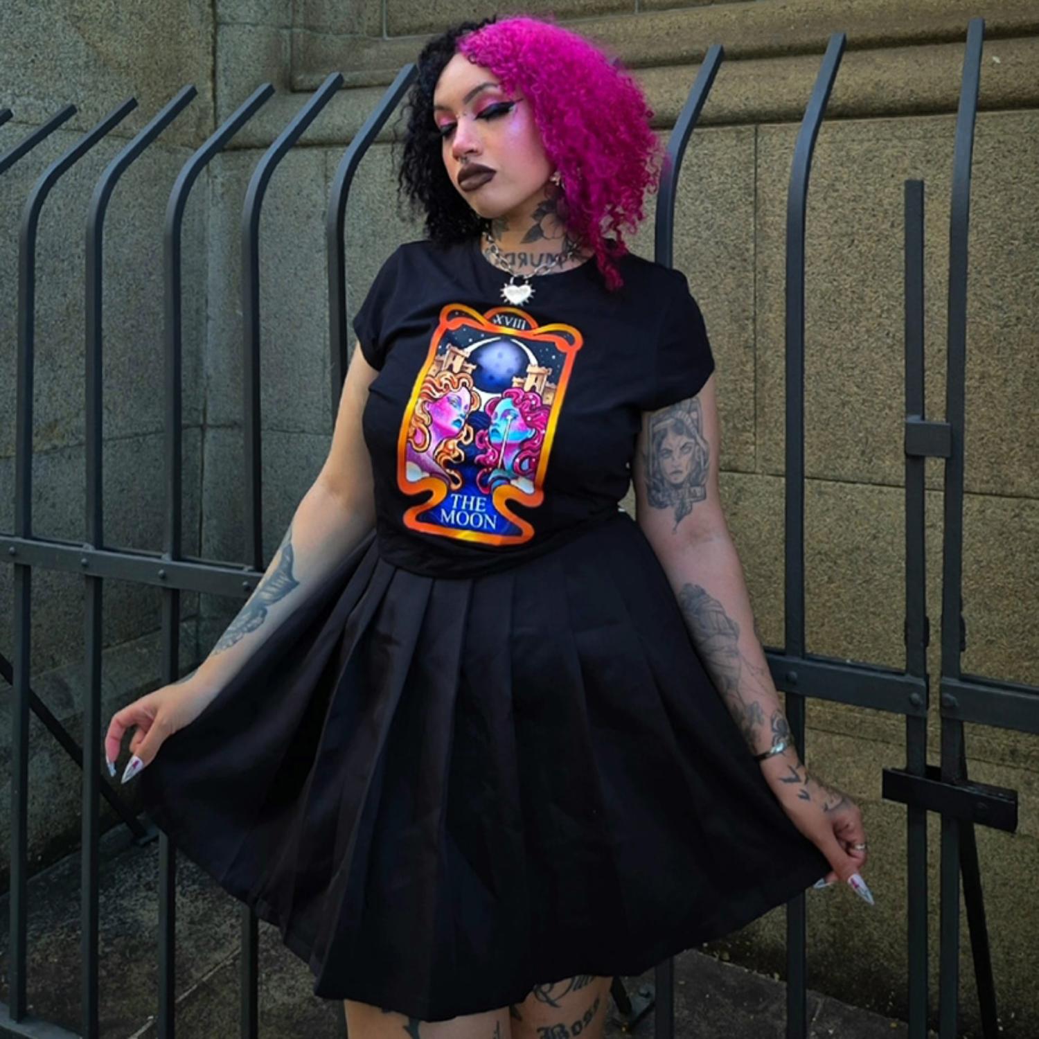 T-shirt de bebé Arcanos Maiores - XVIII A Lua